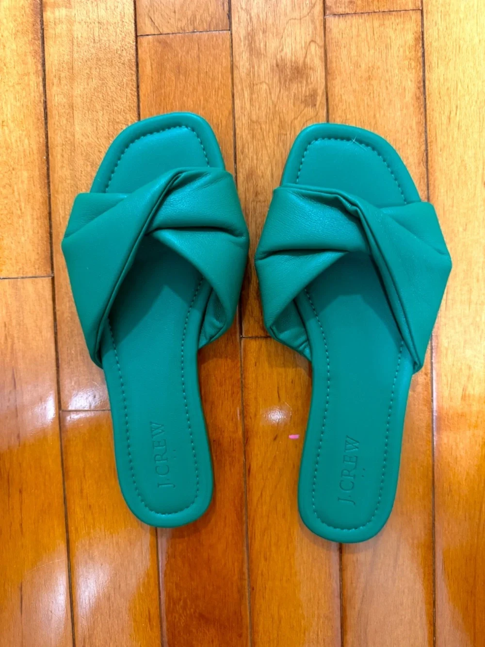 J. Crew Twisted Slide Sandals